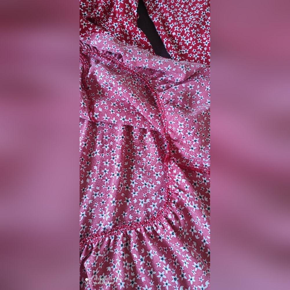 Wrap Ruffle Dress - Picture 4 of 5